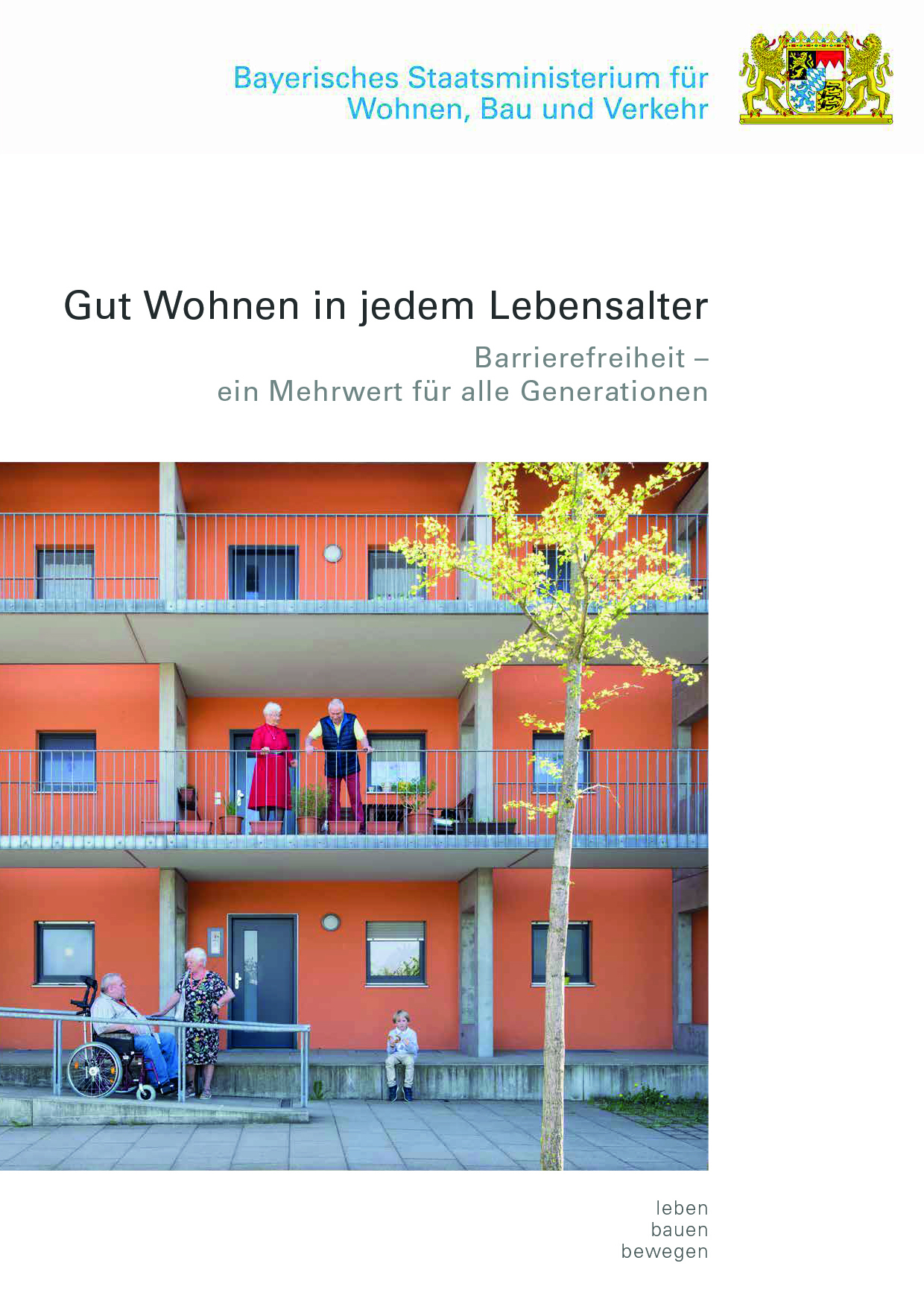 Best Practice für barrierefreies Wohnen: Neue Broschüre zeigt gelungene Beispiele aus ganz Bayern