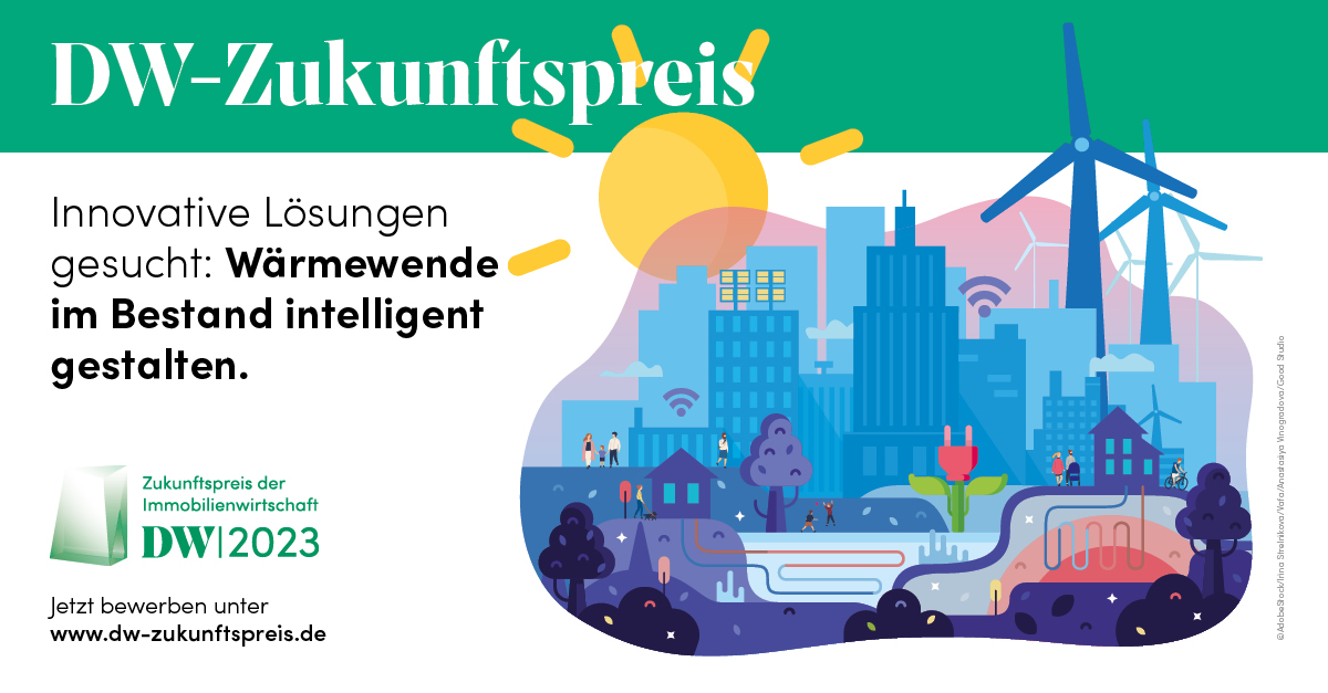DW-Zukunftspreis der Immobilienwirtschaft 2023
