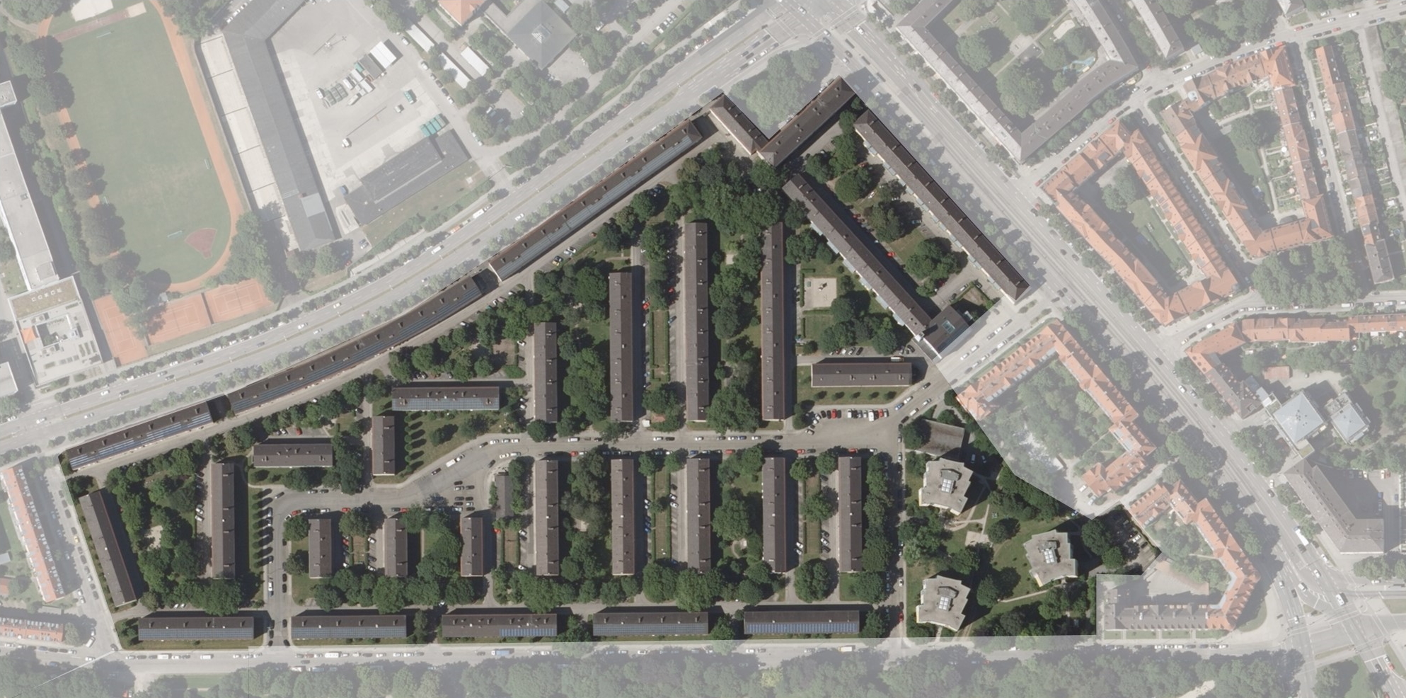 Münchner Pilotprojekt: Klimaneutrales GEWOFAG-Quartier in Ramersdorf Süd