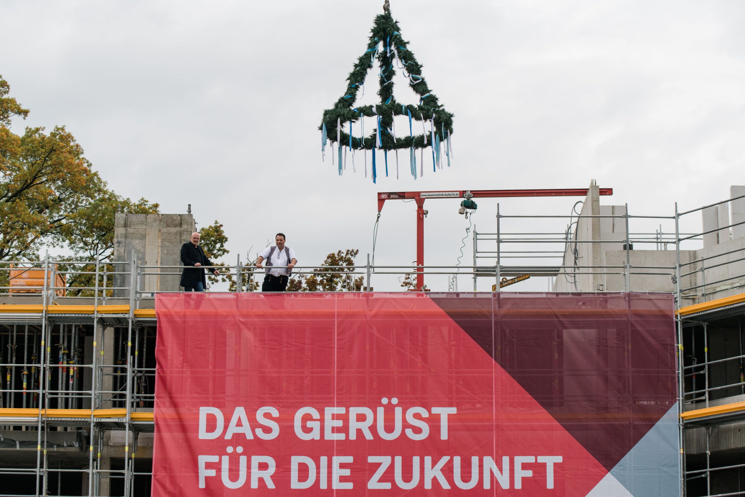 Wohnbaugruppe Augsburg: Richtfest
