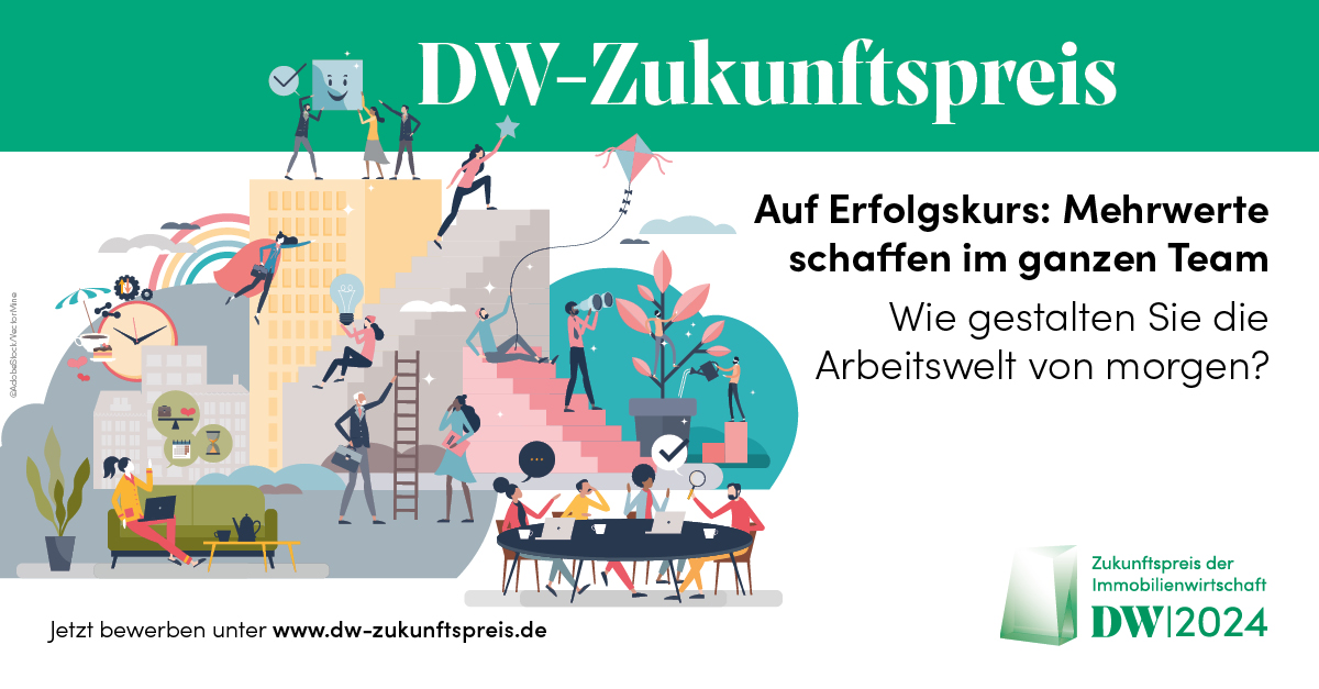 DW-Zukunftspreis der Immobilienwirtschaft 2024
